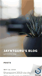 Mobile Screenshot of jayntguru.com